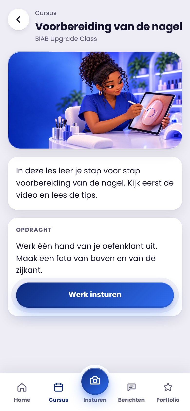 Scherm: Een les